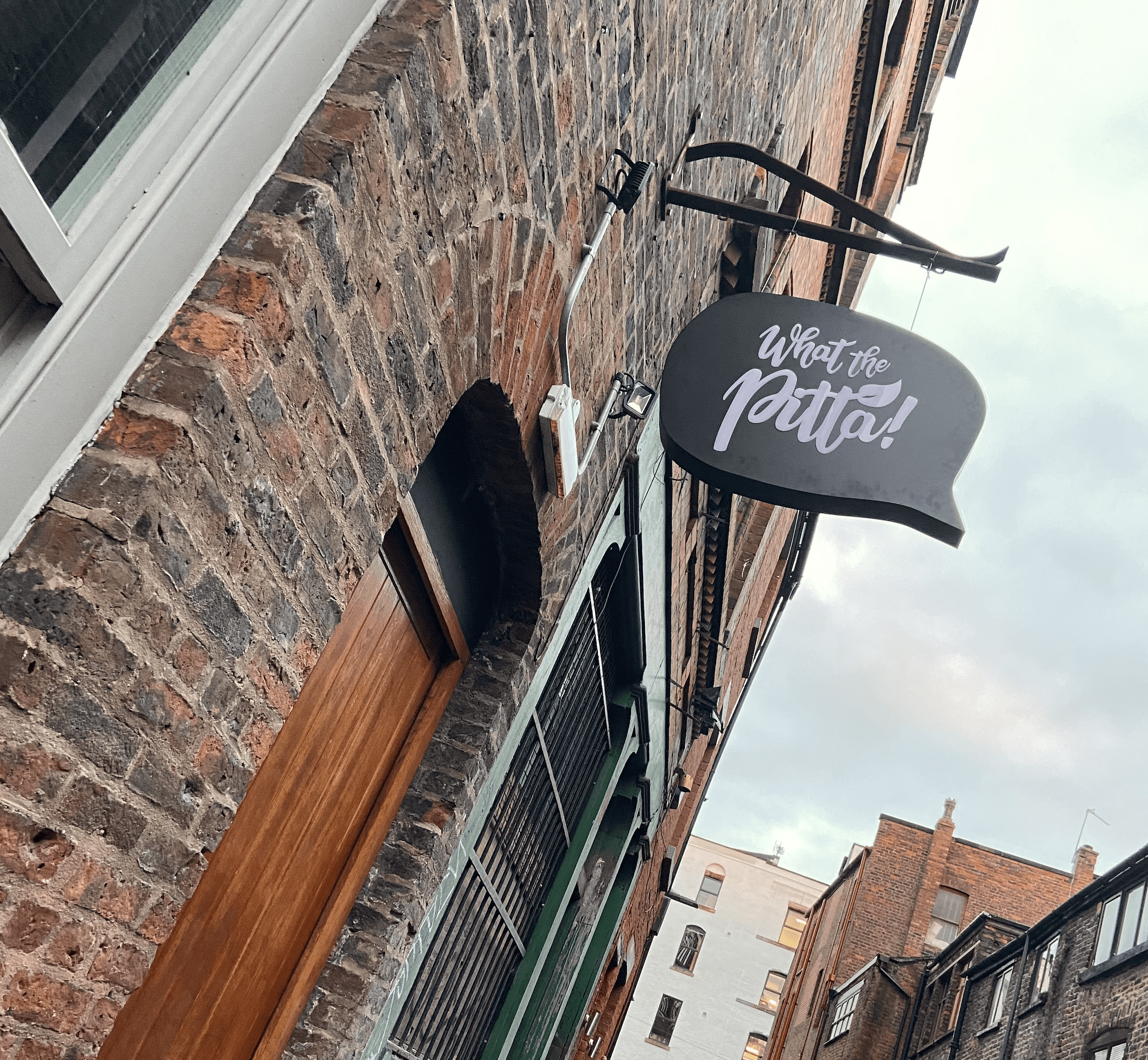 What The Pitta Manchester Back Turner Street