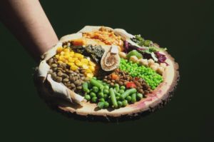 A colourful vegan dish with vegetables by Merkamo Ethiopia 